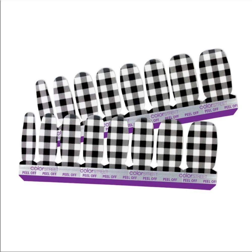 *Retired* Color Street: Plaid About You | Fall Winter Preppy Clear Overlay - Picture 9 of 9